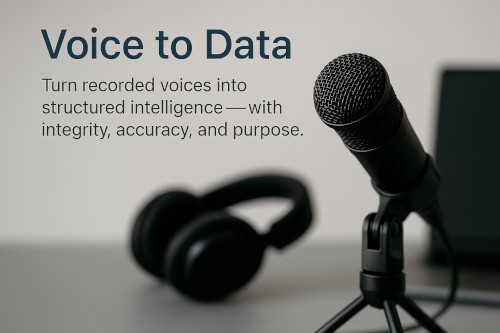 Voice to Data Graphic
